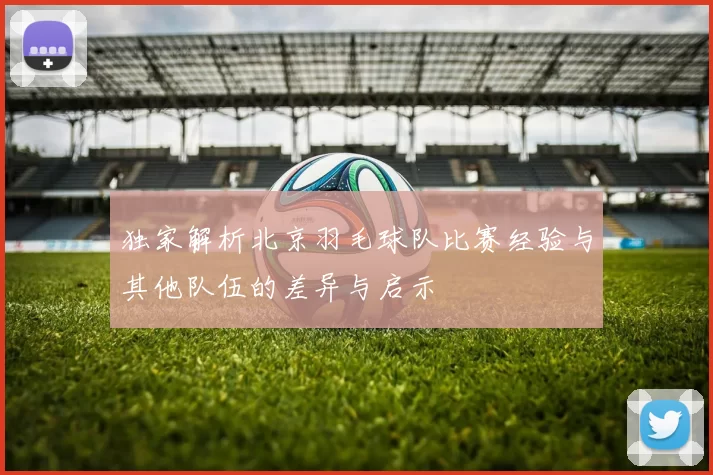 独家解析北京羽毛球队比赛经验与其他队伍的差异与启示